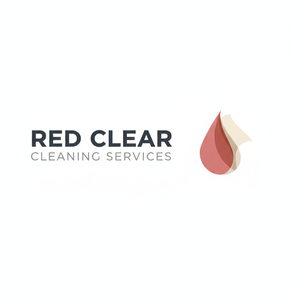 Red Clear Cleaning Services logo