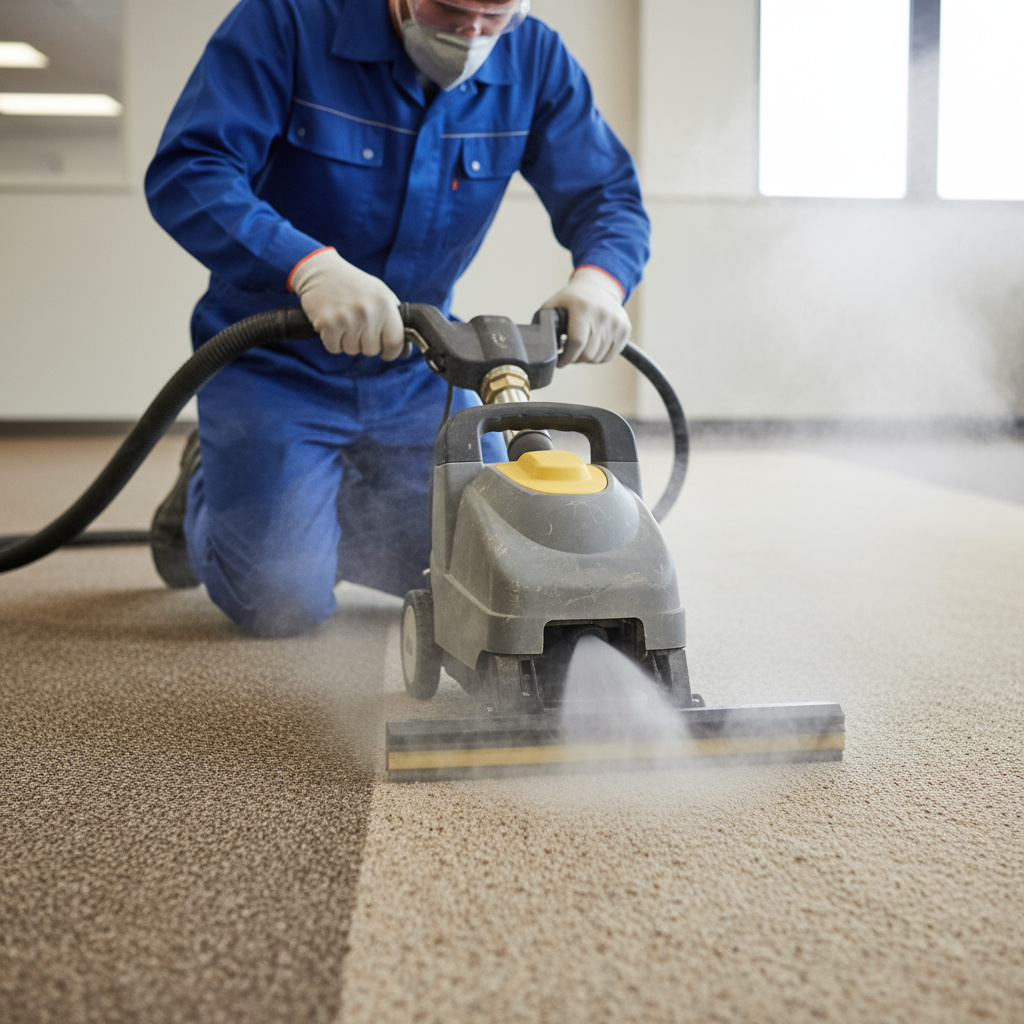 Carpet and upholstery steam cleaning