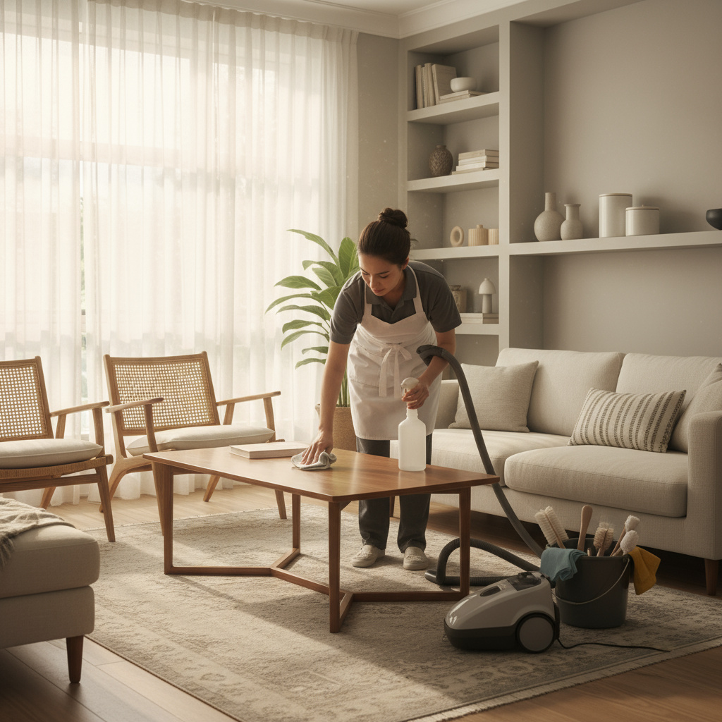 Residential deep cleaning